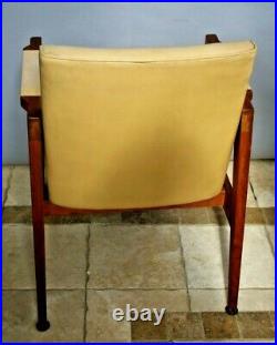 Vintage Gunlocke Armchair Lounge Chair Classic Mid Century Modern Rare Style