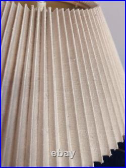 Vintage Large Ceramic Tortoise Lamp withShade, Turtle, Rare, White, MCM, Whimsical