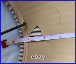 Vintage Large Ceramic Tortoise Lamp withShade, Turtle, Rare, White, MCM, Whimsical