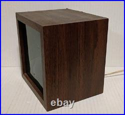 Vintage MCM Cube Lite 310 Disco Psychedelic Light Data Display Systems USA RARE