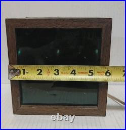 Vintage MCM Cube Lite 310 Disco Psychedelic Light Data Display Systems USA RARE