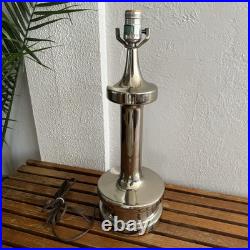 Vintage MCM Laurel Atomic Space Age Chrome Table Lamp Rare VTG 60s Mid Century Vintage MCM Laurel Atomic Space Age Chrome Table Lamp Rare VTG 60s Mid Century