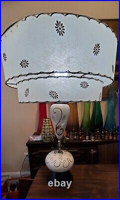 Vintage MCM Mid Century Modern 1960s Atomic Sputnik Table Lamp Rare old Retro