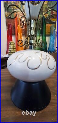 Vintage MCM Mid Century Modern 1960s Atomic Sputnik Table Lamp Rare old Retro