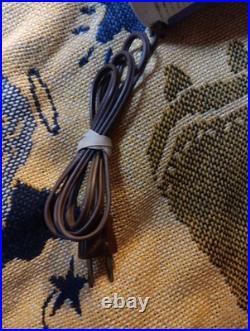 Vintage MCM Mid-century Modern Ceramic Lamp Decor Rare Retro Design Works Neat