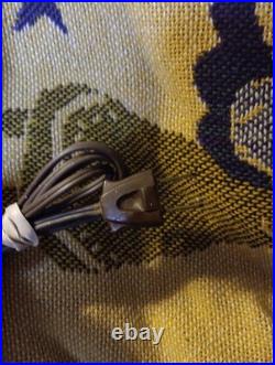 Vintage MCM Mid-century Modern Ceramic Lamp Decor Rare Retro Design Works Neat