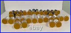 Vintage MID Century Modern Chess Set Abstract Lucite Rare 32 Piece Gold Board Lg Vintage MID Century Modern Chess Set Abstract Lucite Rare 32 Piece Gold Board Lg