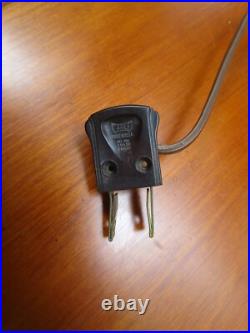 Vintage Mid Century Modern HEYCO Gold -Silver Tone Metal Sphere Table Lamp Rare