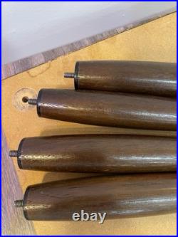 Vintage Mid-Century Modern Square Nesting / Stacking Tables / Set of 3 / Rare