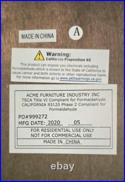 Vintage Mid-Century Style Wood Furniture Entry Telephone Table Bench Seat RARE