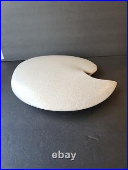 Vintage Mid-century Modern Toyo Large White Ceramic Vase MCM Rare