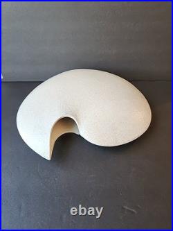 Vintage Mid-century Modern Toyo Large White Ceramic Vase MCM Rare