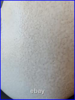 Vintage Mid-century Modern Toyo Large White Ceramic Vase MCM Rare