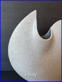 Vintage Mid-century Modern Toyo Large White Ceramic Vase MCM Rare