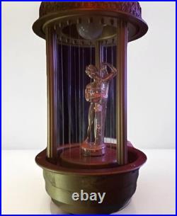 Vintage Modern Goddess Oil Rain Hanging Lamp MID Century 36 X 12 MCM Rare