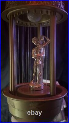 Vintage Modern Goddess Oil Rain Hanging Lamp MID Century 36 X 12 MCM Rare