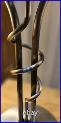 Vintage OH Lighting Lamp Unique Rare Midcentury ART GLASS Floral Globe 27 Vintage OH Lighting Lamp Unique Rare Midcentury ART GLASS Floral Globe 27