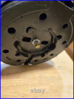 Vintage OH Lighting Lamp Unique Rare Midcentury ART GLASS Floral Globe 27