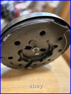 Vintage OH Lighting Lamp Unique Rare Midcentury ART GLASS Floral Globe 27