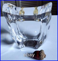 Vintage RARE Herb Ritts MCM Astrolite Lucite Owl Figurine WithGold Eyes 4 MINT