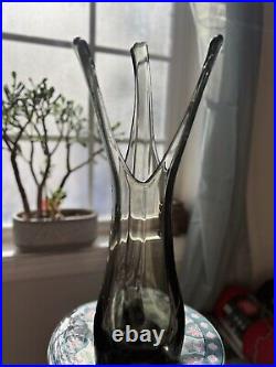 Vintage Rare Epic 3 Foil Swing Vase Charcoal 20