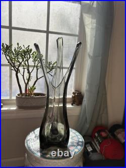 Vintage Rare Epic 3 Foil Swing Vase Charcoal 20