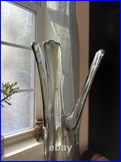 Vintage Rare Epic 3 Foil Swing Vase Charcoal 20