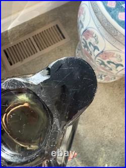 Vintage Rare Epic 3 Foil Swing Vase Charcoal 20