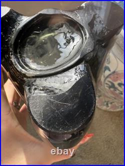 Vintage Rare Epic 3 Foil Swing Vase Charcoal 20
