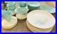 Vintage_Rare_MCM_BROOKPARK_Turquoise_MUM_melamine_melmac_43_piece_dinnerware_set_01_wqdo