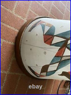 Vintage Rare Mid Century modern Harlequin Lamp MCM