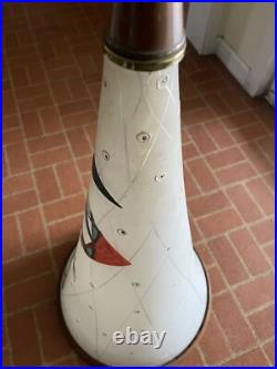 Vintage Rare Mid Century modern Harlequin Lamp MCM