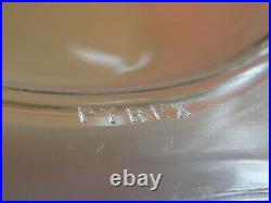 Vintage Rare Pyrex Pink Stem Casserole & Lid 1 1/2 Quart, very nice