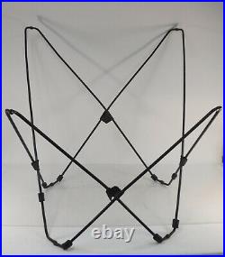 Vintage Rare Retro Mid Century Modern Butterfly Chair Frame Cast Iron foldable