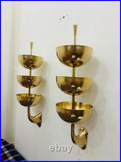 Vintage Rare Sconces Italian Stilnovo Mid-Century Pair Wall Lights Nordic Home Vintage Rare Sconces Italian Stilnovo Mid-Century Pair Wall Lights Nordic Home