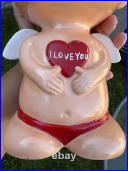 Vintage Rune Naito Kawaii Ceramic Angel WithWings Rare 12 Mid Century Modern