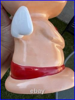 Vintage Rune Naito Kawaii Ceramic Angel WithWings Rare 12 Mid Century Modern