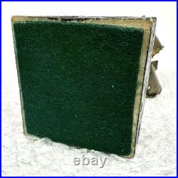 Vintage TOM GREENE Midcentury Modernist Brutalist Metal Sculpture Signed RARE