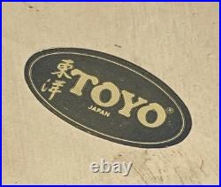 Vintage TOYO Ikebana Pottery Vase Mid Century Modern MCM Japan RARE