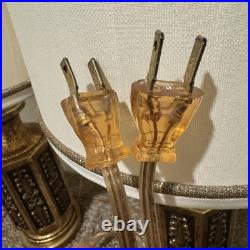 Vintage Table Lamp Set Fortune Lamp Co Mid Century Modern SIgned 1968 Rare MCM Vintage Table Lamp Set Fortune Lamp Co Mid Century Modern SIgned 1968 Rare MCM