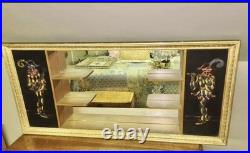 Vintage Turner Mid Century Modern Wall Accessory Shadow Box Velvet Jesters Rare