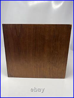 Vintage Unique Rare Mid Century Modern MCM Wood/Wooden Bookshelf Speakers CA-60
