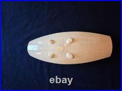 Vintage Very Rare Ceramic Seahorse Console Bowl Mid-Century Modern Footed Base