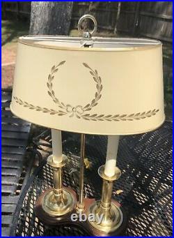 Vintage mid century modern Rare Tole Desk Lamp