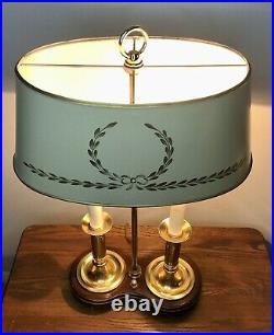 Vintage mid century modern Rare Tole Desk Lamp