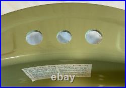 Vtg Avocado Green Oval DropIn Bath Sink MID CENTURY MODERN NWT RARE ACRYLIC