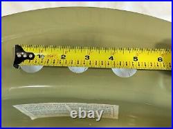 Vtg Avocado Green Oval DropIn Bath Sink MID CENTURY MODERN NWT RARE ACRYLIC
