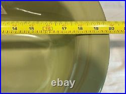 Vtg Avocado Green Oval DropIn Bath Sink MID CENTURY MODERN NWT RARE ACRYLIC