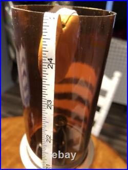 Vtg Mid Century 6 Tube Cascade 25 Tall Lamp Atomic Sputnik 1960s RARE Free Ship