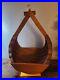 Vtg_Mid_Century_Modern_Rare_Geometric_Oak_Wood_Block_Plant_Hanger_01_plh